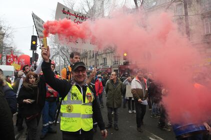 Francia, proteste contro la riforma delle pensioni 2