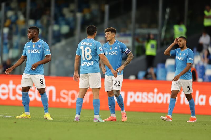 Napoli delusione Napoli Bologna