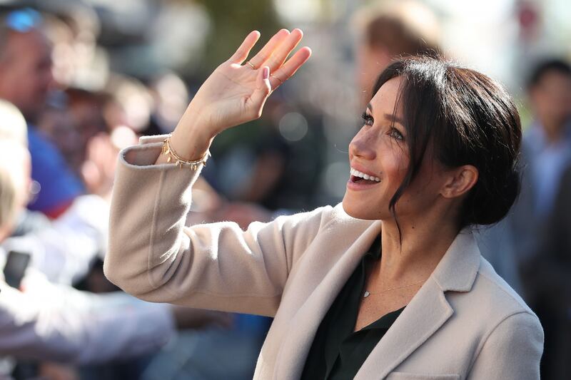 Meghan Markle felice con il Principe Harry 3