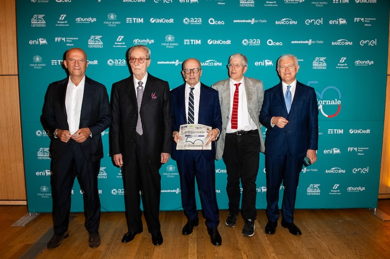 I 50 anni del Giornale con i suoi storici direttori 2