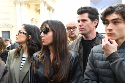Funerali Antonello Fassari, l'ultimo saluto di parenti e colleghi 8