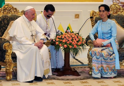 Il viaggio del Papa in Myanmar 6