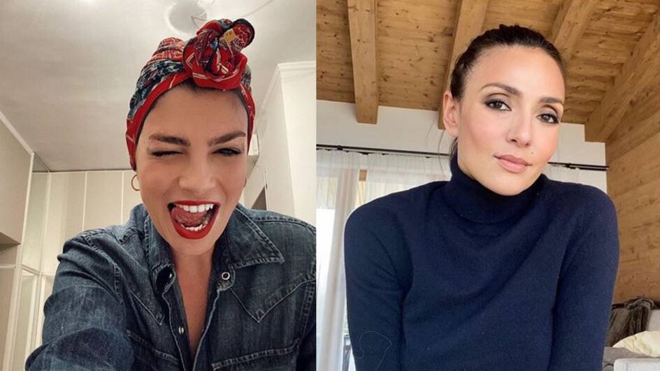 Emma duetta con Ambra sulle note di “T'appartengo”, il web si scatena