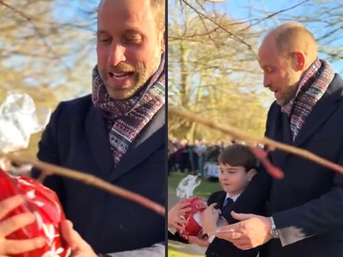 Louis ruba la scena a William e Kate a Natale: e il video del principino diventa virale