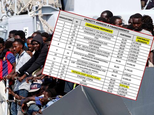 Da Palazzo Chigi fondi alla coop pro-migranti accusata di truffa aggravata