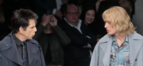 Zoolander sfila sulla passerella di Valentino 1
