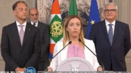 La Meloni: le Camere vanno sciolte pure se i giallorossi avranno la fiducia