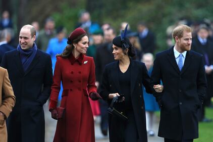 Meghan Markle e Kate Middleton sorridenti insieme: foto 1