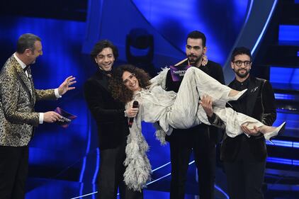 Sanremo 2024: ecco il look della terza serata del Festival de Il Volo 1