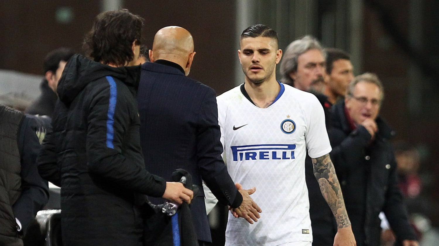 Spalletti-Marocchi, scintille: "Parli di Icardi senza sapere. Sei stato alla Juve..."