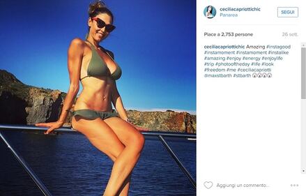 Dolce attesa per Cecilia Capriotti: foto 2