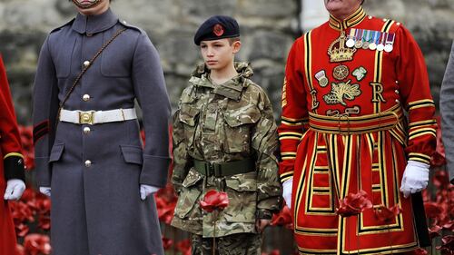 Torre di Londra, il campo di papaveri per l'"Armistice Day" 1