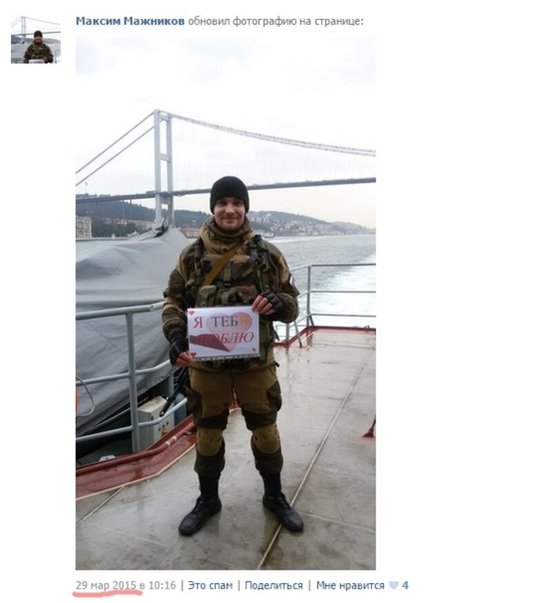 I selfie dei soldati russi in Siria 1
