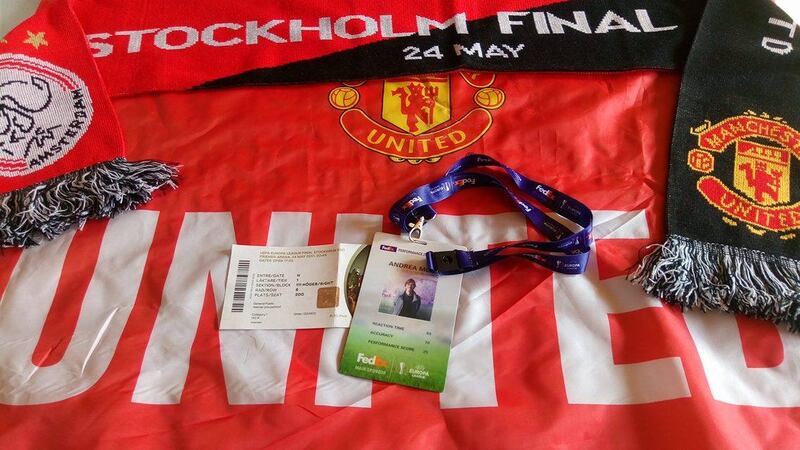 Europa League, i due italiani imbucati alla finale nell'area Vip 20