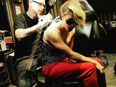 Kaley Cuoco e le altre: quando il tatuaggio evoca l'ex 1