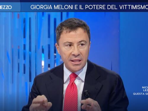 "Meloni vittimista?". Bocchino e il numero 697: così ha gelato lo studio della Gruber