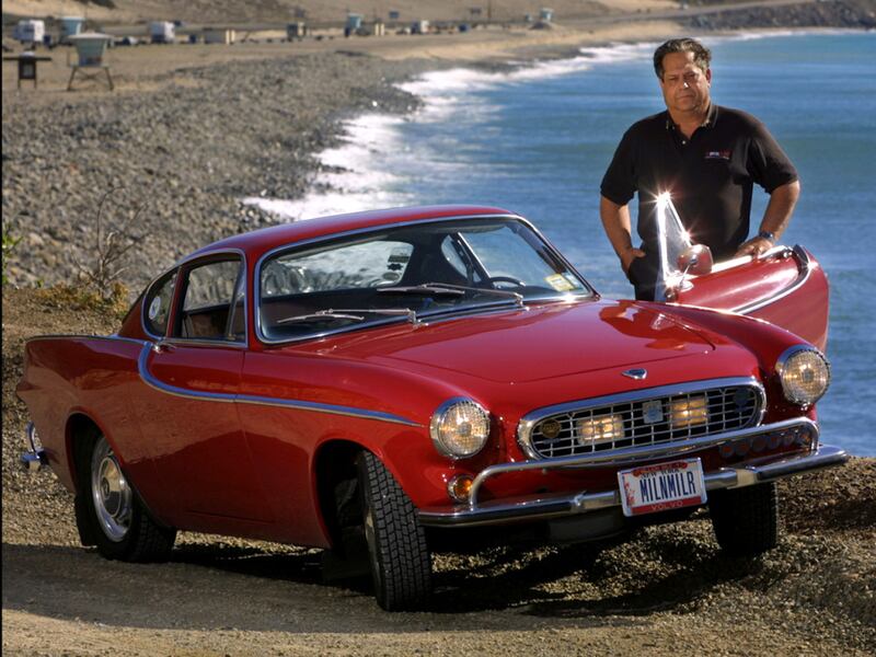 La Volvo P1800S di Irv Gordon, insieme a Nino Gambino