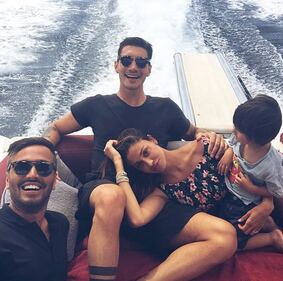 Belen Rodriguez e Stefano De Martino al mare 16