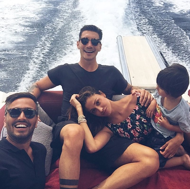 Belen Rodriguez e Stefano De Martino al mare 16