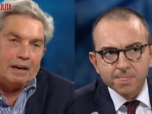 "Ma con Salvini", "Offendi" La durissima lite in tv tra De Angelis e Padellaro