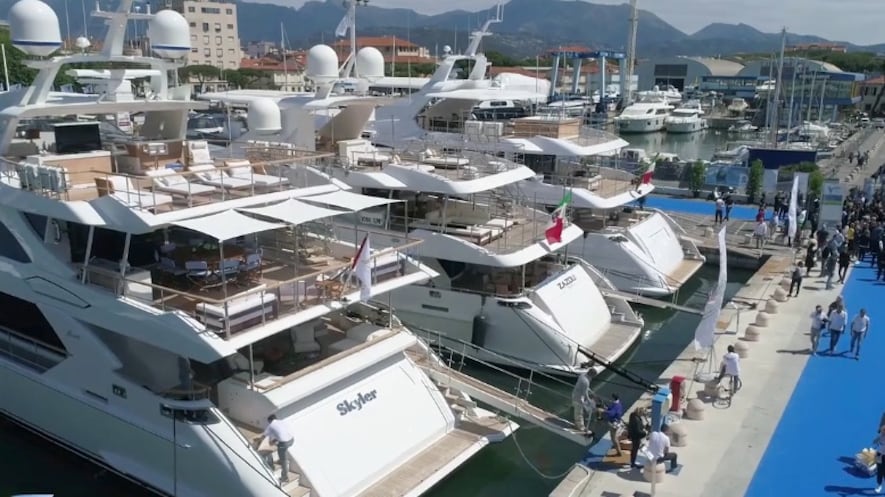 Nautica, grandi barche fra business ed eventi al Versilia Yachting