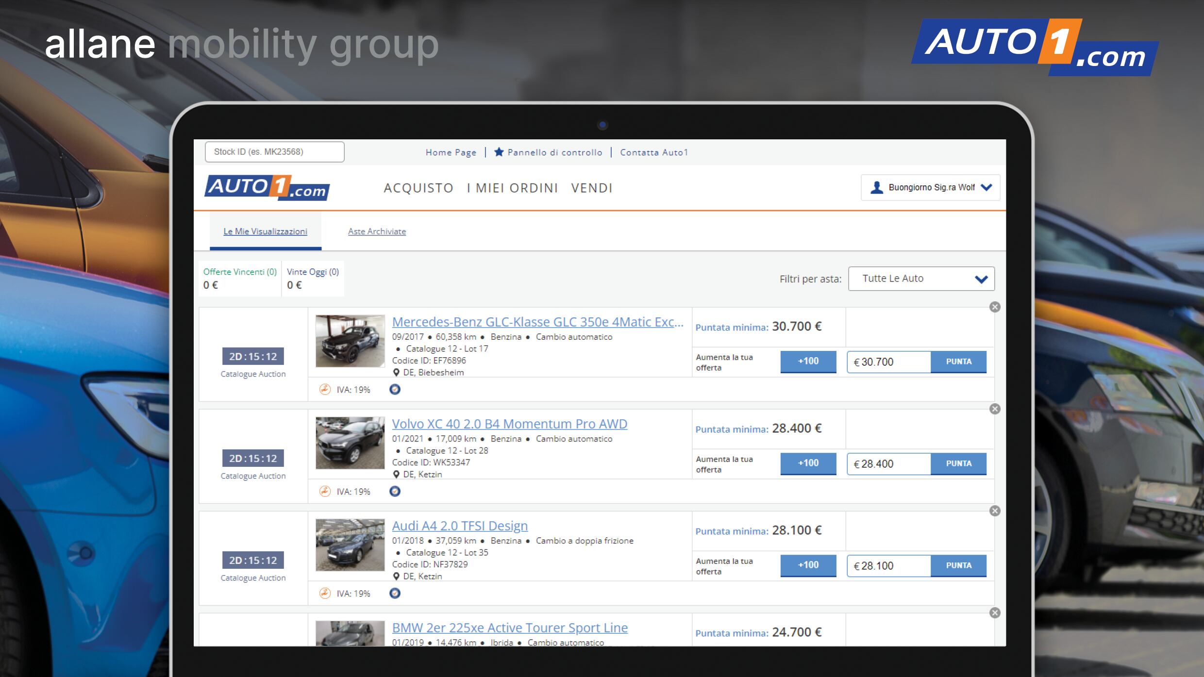 AUTO1.com: grazie ad Allane Mobility oltre 10mila veicoli in più