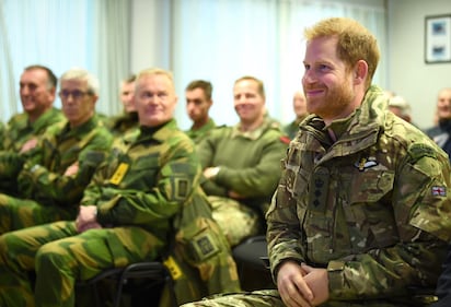 Il Principe Harry per i 50 anni del Commando Helicopter Force 3