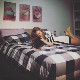 Valentina Allegri, selfie sexy per i fan 7