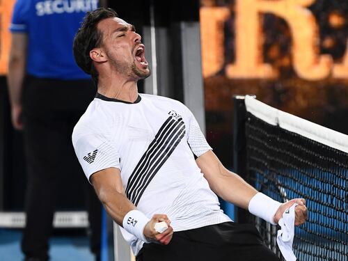 Australian Open: Fognini avanti col brivido, fuori Berrettini e Sinner