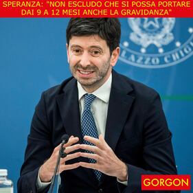 Ecco la satira del giorno. Speranza l'onnipotente 1