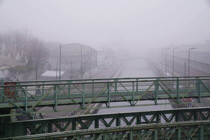 La nebbia avvolge Milano 9