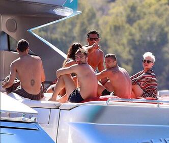 Belen Rodriguez e Andrea Iannone, effusioni in Grecia 20