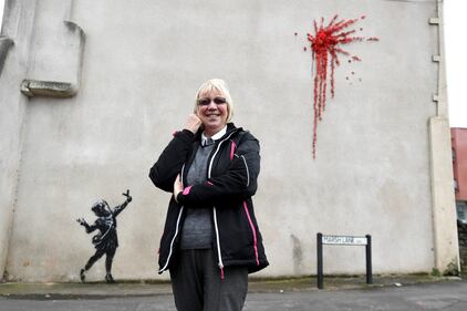 Il 'biglietto' di San Valentino di Banksy 8