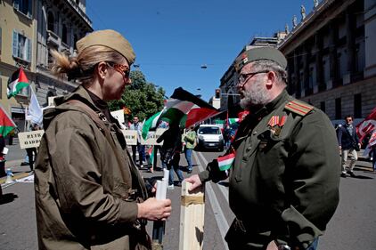 Il corteo del 25 Aprile a Milano 14