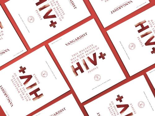 L'iniziativa choc in Germania: rivista stampata con sangue infetto