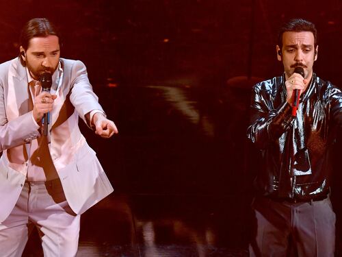 "Noi due di nuovo a Sanremo in missione per conto del film"