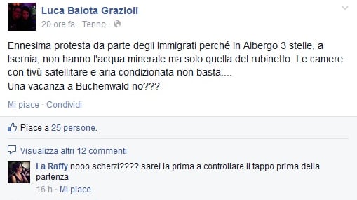 "Immigrati a Buchenwald". È bufera sul consigliere