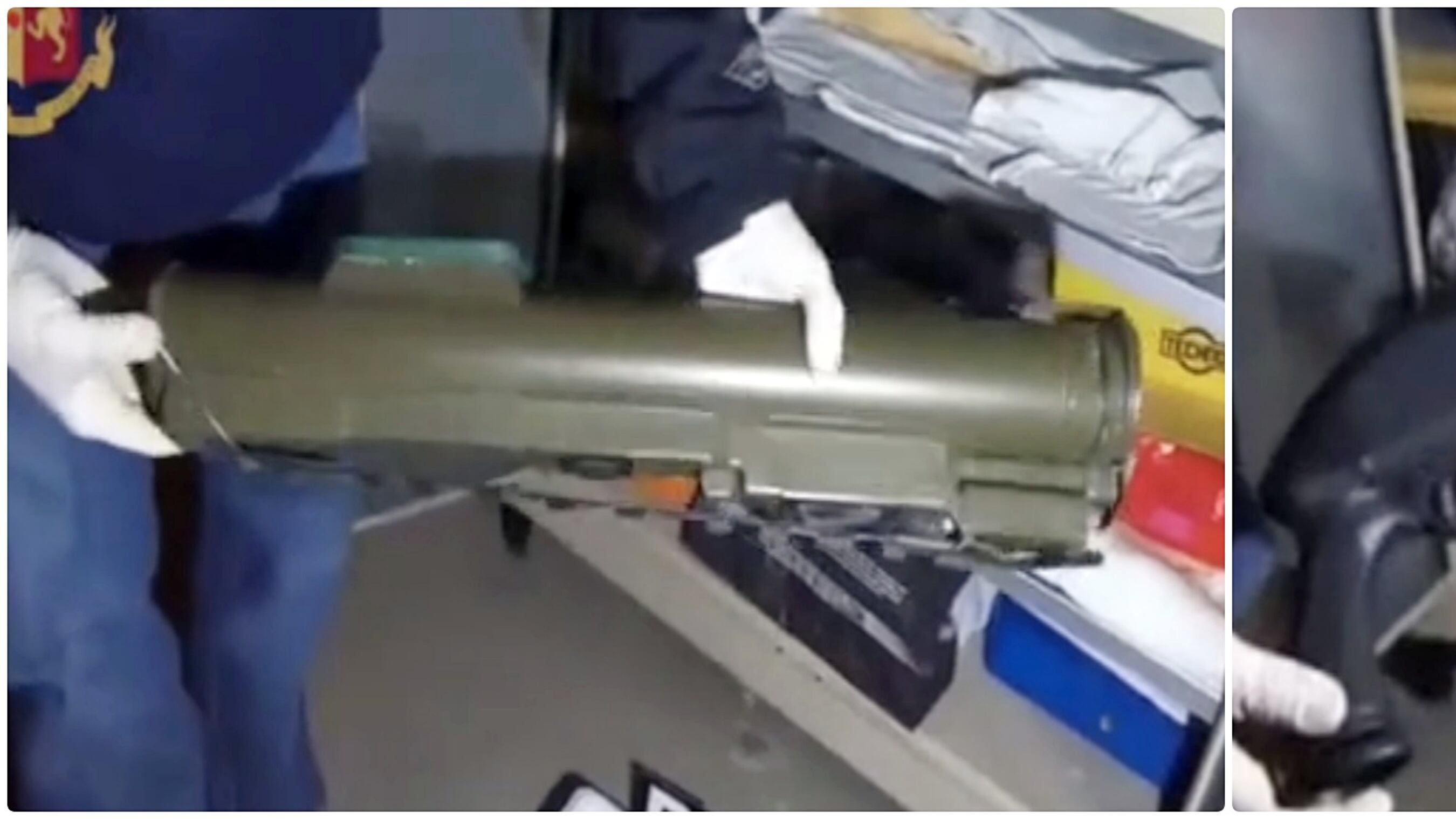 Fucili a pompa e bombe a mano in casa del pregiudicato