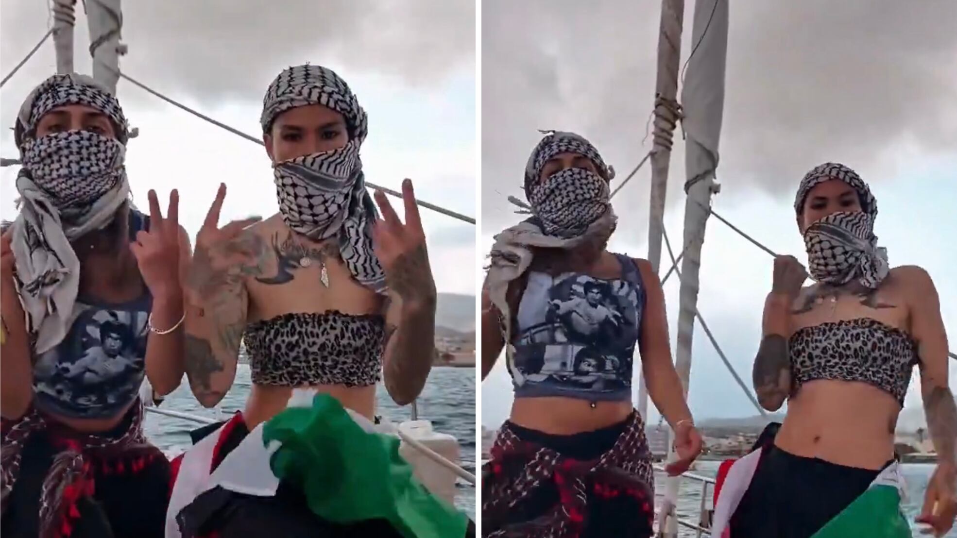 Mosse sexy e simboli di Hamas: è polemica sul nuovo balletto della Flotilla