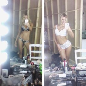 Ria Antoniou bollente per il calendario For Men 2018 7