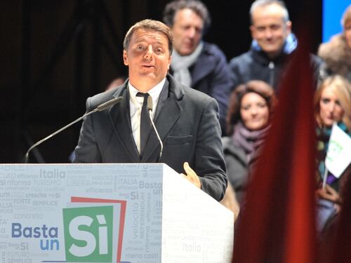 Il solito Renzi: promesse e tanto fumo