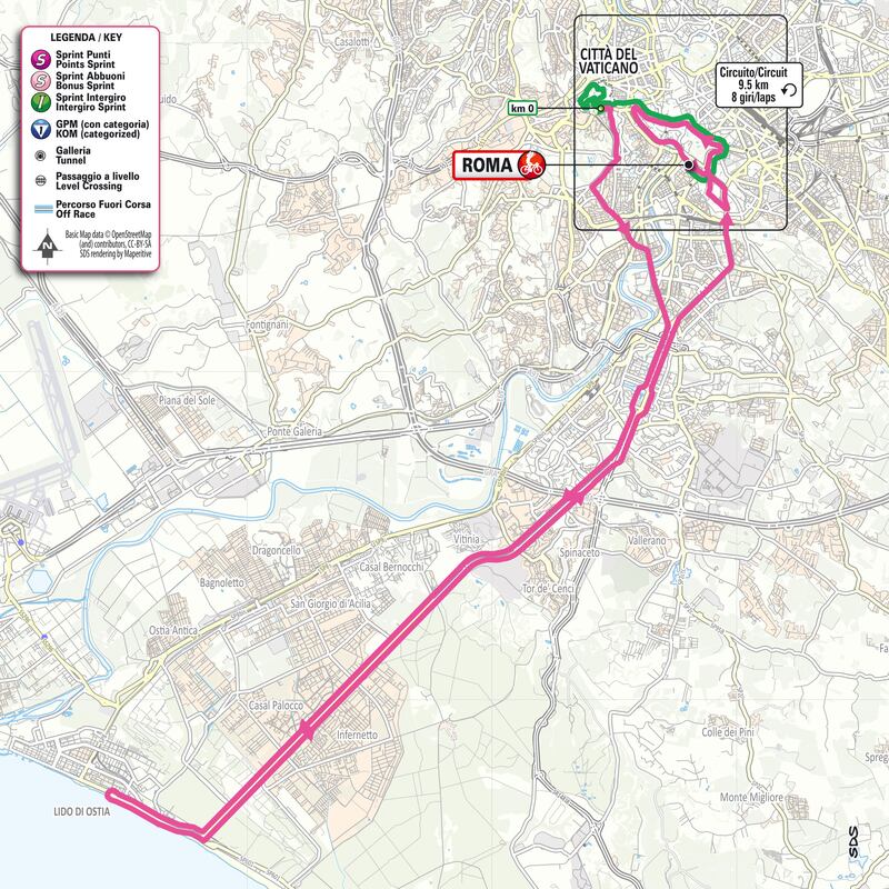Giro d'Italia tutte le tappe 42