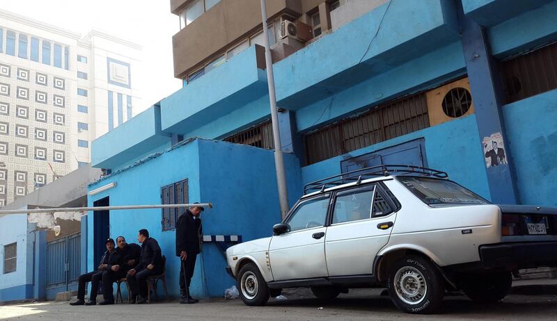 L'obitorio del Cairo dove è stato portato il corpo di Giulio Regeni