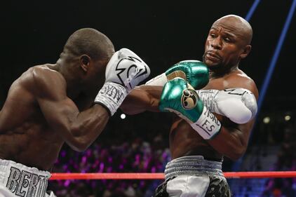 Il match tra Floyd Mayweather e Andre Berto 5