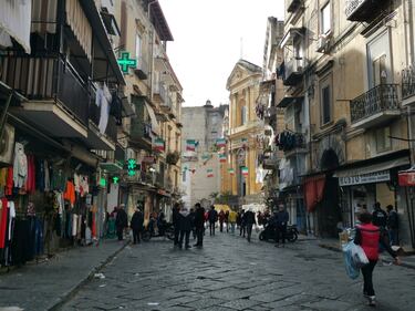 Napoli, il Buvero senza lo storico mercatino 2
