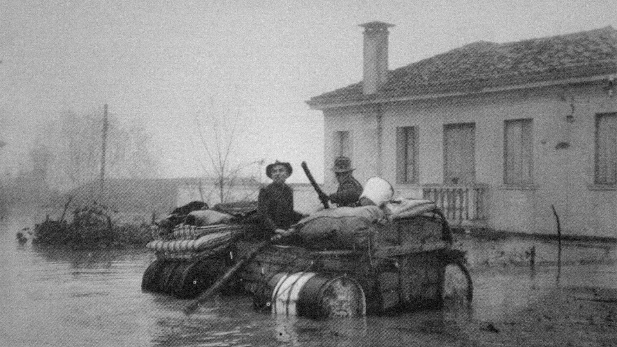 "Il mio Polesine sfigurato dall'acqua"