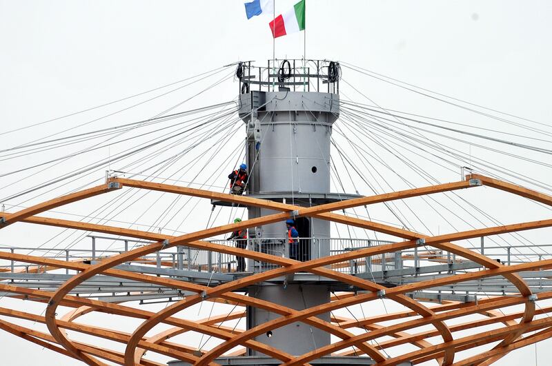 L'albero di Expo mette la chioma 4