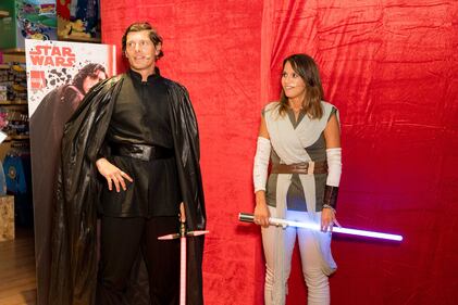 Aldo Montano e Irene Vecchi "jedi" per il Force Friday 9
