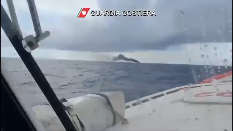 Incendio sullo yacht di Stefania Craxi: le operazioni di soccorso della Guardia Costiera 2