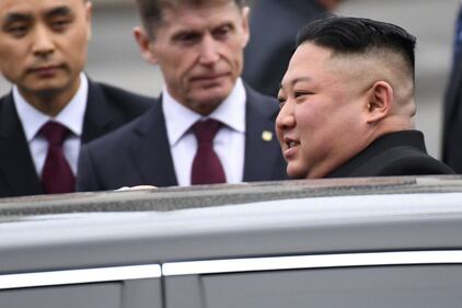 Russia, Kim Jong Un arriva in stazione a Vladivostok 3